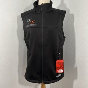 The North Face Ridgeline Vest Mens S Black‎ Windwall Soft Shell Outdoor Retro